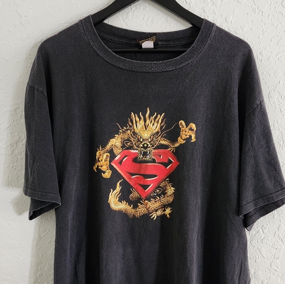 Vintage 2000 Single Stitch Superman Shirt - Picture 1 of 10